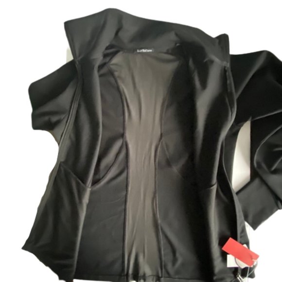 ELLEN TRACY ACTIVE Black Jacket XL NWT - Picture 7 of 8
